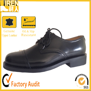 Botswana Design Cow Elather Uniform Shoes